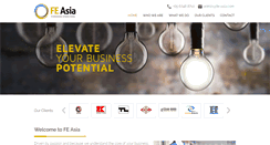 Desktop Screenshot of fe-asia.com